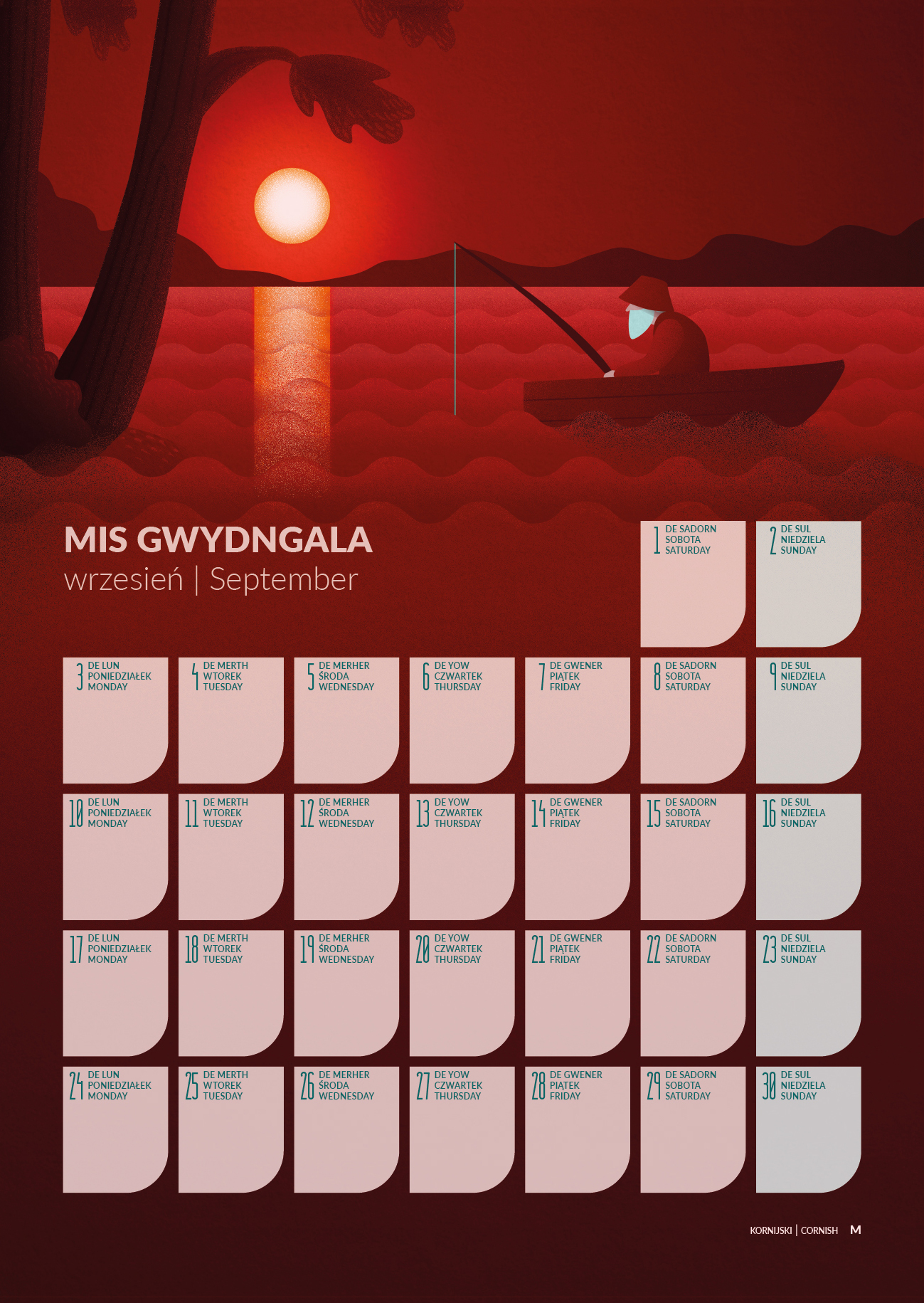 Calendar 2018 - 9